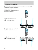 Предварительный просмотр 34 страницы Ford 1999 Ranger Owner'S Manual