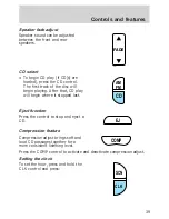 Предварительный просмотр 39 страницы Ford 1999 Ranger Owner'S Manual