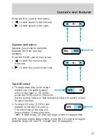 Предварительный просмотр 47 страницы Ford 1999 Ranger Owner'S Manual