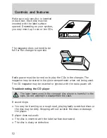 Предварительный просмотр 52 страницы Ford 1999 Ranger Owner'S Manual