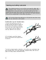 Предварительный просмотр 74 страницы Ford 1999 Ranger Owner'S Manual