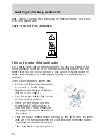 Предварительный просмотр 92 страницы Ford 1999 Ranger Owner'S Manual