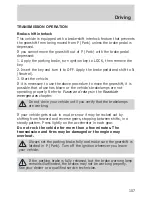 Предварительный просмотр 107 страницы Ford 1999 Ranger Owner'S Manual