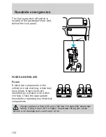 Предварительный просмотр 134 страницы Ford 1999 Ranger Owner'S Manual