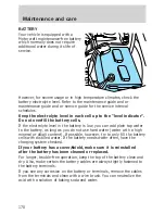 Предварительный просмотр 170 страницы Ford 1999 Ranger Owner'S Manual