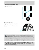 Предварительный просмотр 176 страницы Ford 1999 Ranger Owner'S Manual