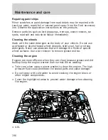 Предварительный просмотр 196 страницы Ford 1999 Ranger Owner'S Manual