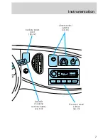 Предварительный просмотр 7 страницы Ford 1999 Wagon-Econoline Owner'S Manual