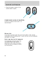 Предварительный просмотр 64 страницы Ford 1999 Wagon-Econoline Owner'S Manual