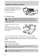 Предварительный просмотр 76 страницы Ford 1999 Wagon-Econoline Owner'S Manual