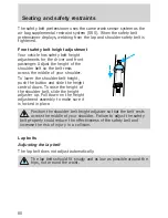 Предварительный просмотр 80 страницы Ford 1999 Wagon-Econoline Owner'S Manual