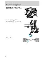 Предварительный просмотр 136 страницы Ford 1999 Wagon-Econoline Owner'S Manual