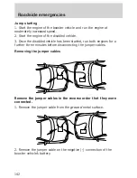 Предварительный просмотр 142 страницы Ford 1999 Wagon-Econoline Owner'S Manual