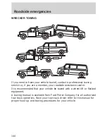 Предварительный просмотр 144 страницы Ford 1999 Wagon-Econoline Owner'S Manual