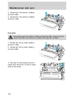 Предварительный просмотр 164 страницы Ford 1999 Wagon-Econoline Owner'S Manual