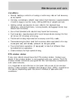 Предварительный просмотр 177 страницы Ford 1999 Wagon-Econoline Owner'S Manual