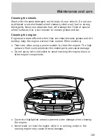 Предварительный просмотр 185 страницы Ford 1999 Wagon-Econoline Owner'S Manual