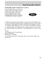 Предварительный просмотр 199 страницы Ford 1999 Wagon-Econoline Owner'S Manual