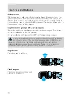 Предварительный просмотр 26 страницы Ford 1999 Windstar Owner'S Manual