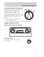 Предварительный просмотр 27 страницы Ford 1999 Windstar Owner'S Manual