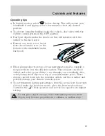 Предварительный просмотр 29 страницы Ford 1999 Windstar Owner'S Manual