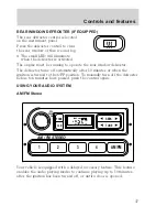 Предварительный просмотр 37 страницы Ford 1999 Windstar Owner'S Manual