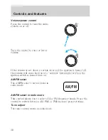 Предварительный просмотр 38 страницы Ford 1999 Windstar Owner'S Manual