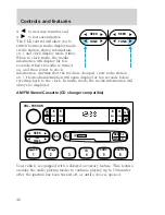 Предварительный просмотр 42 страницы Ford 1999 Windstar Owner'S Manual