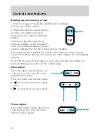 Preview for 56 page of Ford 1999 Windstar Owner'S Manual