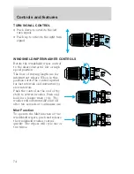 Preview for 74 page of Ford 1999 Windstar Owner'S Manual