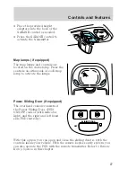 Предварительный просмотр 87 страницы Ford 1999 Windstar Owner'S Manual