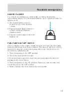 Preview for 167 page of Ford 1999 Windstar Owner'S Manual