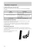 Preview for 178 page of Ford 1999 Windstar Owner'S Manual