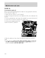 Предварительный просмотр 192 страницы Ford 1999 Windstar Owner'S Manual