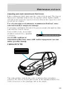 Предварительный просмотр 203 страницы Ford 1999 Windstar Owner'S Manual