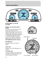 Preview for 20 page of Ford 2000 Contour Manual