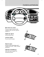 Предварительный просмотр 57 страницы Ford 2000 Contour Manual