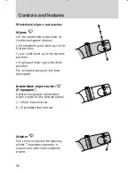 Предварительный просмотр 58 страницы Ford 2000 Contour Manual