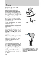 Предварительный просмотр 122 страницы Ford 2000 Contour Manual