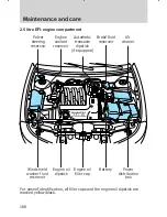 Предварительный просмотр 168 страницы Ford 2000 Contour Manual