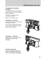 Предварительный просмотр 207 страницы Ford 2000 Contour Manual