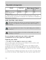 Preview for 144 page of Ford 2000 E-150 Owner'S Manual