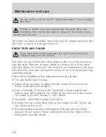 Preview for 178 page of Ford 2000 E-150 Owner'S Manual