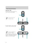 Предварительный просмотр 36 страницы Ford 2000 Excursion Owner'S Manual