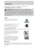 Предварительный просмотр 2 страницы Ford 2000 Explorer Owner'S Manual