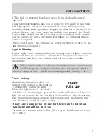 Предварительный просмотр 9 страницы Ford 2000 Explorer Owner'S Manual