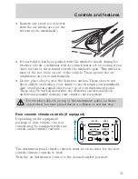 Предварительный просмотр 31 страницы Ford 2000 Explorer Owner'S Manual