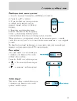 Предварительный просмотр 53 страницы Ford 2000 Explorer Owner'S Manual