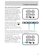 Предварительный просмотр 59 страницы Ford 2000 Explorer Owner'S Manual