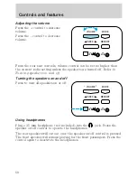 Предварительный просмотр 60 страницы Ford 2000 Explorer Owner'S Manual